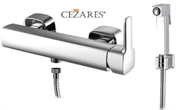 Гигиенический душ с настенным смесителем CEZARES TESORO-D-01 хром - фото 100830