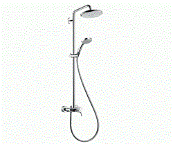 Душевая система Hansgrohe Croma 27222000 хром 27222000 - фото 104060