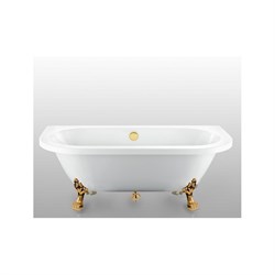 Ванна акриловая отдельно стоящая ванна Magliezza Elena (168,5х78), ножки бронза - фото 110652