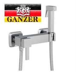 Гигиенический душ с настенным смесителем GANZER UNI GZ 12201-Set хром - фото 114159