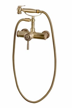 Гигиенический душ c настенным смесителем Bronze de luxe 10135 - фото 115991