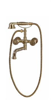 Смеситель для ванной Bronze de Luxe 10119P бронза - фото 116084