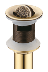 Донный клапан Bronze de luxe 21979 бронза - фото 116176