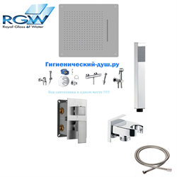 Душевая система скрытого монтажа RGW RGW SP-74 -SP-43-03 хром - фото 151723