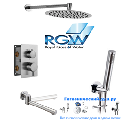 Душевая система скрытого монтажа RGW RGW SP-81 -SP-43-01-40 хром - фото 151803