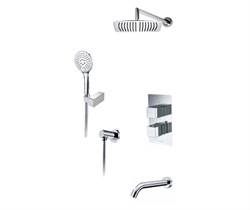 Душевая система скрытого монтажа с термостатом Wasserkraft АIme А171519 24068