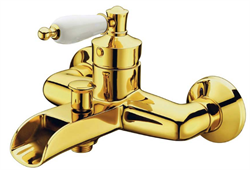 Каскадный смеситель для ванны Boheme Vogue 213 золото - фото 167565