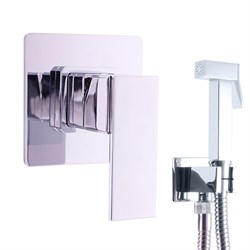 Гигиенический душ скрытого монтажа Rav Slezak Loira LR542/1 с запорным клапаном - фото 176589