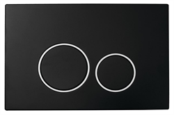 Кнопка для инсталляции Boheme BLACK CHROMO 662 черный/хром - фото 177150