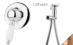 Гигиенический душ со встраиваемым смесителем Cezares ELITE-DIM-02-Bi - фото 182243