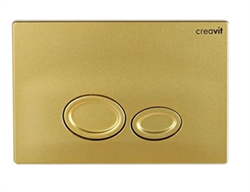 Клавиша смыва Creavit Drop GP2006.00 золото матовое - фото 185971