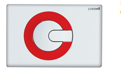 Клавиша смыва Creavit Power GP5001.01 цвет бело-красная - фото 185997