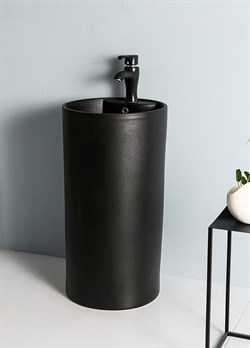 Раковина напольная Gid Simple-N Nb135bg черный графит 30588 - фото 192399