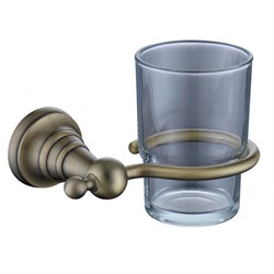 4205 Держатель стакана(стекло) KAISER бронза (латунь) - фото 205900
