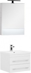 Комплект мебели для ванной Aquanet Нота NEW 58 белый (камерино) - фото 209693