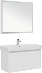 Мебель для ванной Aquanet Nova Lite 90 белый (1 ящик) - фото 209726