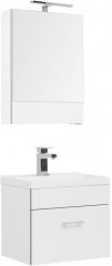 Мебель для ванной Aquanet Верона NEW 50 белый (подвесной 1 ящик) - фото 209817