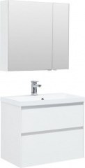 Мебель для ванной Aquanet Гласс 80 белый - фото 209843