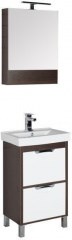 Мебель для ванной Aquanet Гретта 50 венге - фото 209861