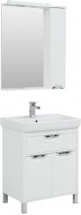 Мебель для ванной Aquanet Гретта 70 New белый (1 ящик, 2 дверцы) - фото 209879