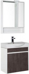 Мебель для ванной Aquanet Коста 65 белый/дуб антик - фото 209956