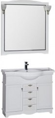 Мебель для ванной Aquanet Луис 110 белый - фото 209989