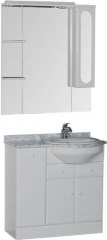 Мебель для ванной Aquanet Марсель 90 R б/к белый - фото 210010