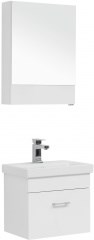 Мебель для ванной Aquanet Нота 50 (Moduo Slim) белый - фото 210020