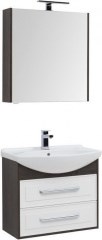 Мебель для ванной Aquanet Остин 75 дуб кантербери/белый - фото 210056