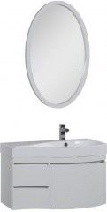Мебель для ванной Aquanet Сопрано 95 R белый (3 ящика) - фото 210127