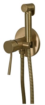 Гигиенический душ скрытого монтажа Remer MINIMAL N65W VO бронза - фото 213664