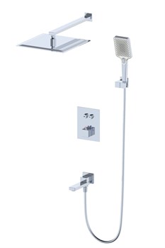Душевая система с термостатом встраиваемая WONZON & WOGHAND WW-88929003-CR хром 44400 - фото 253117
