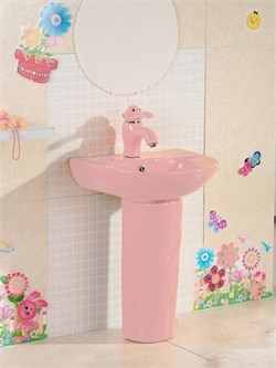 Детская раковина розовая Gid Nb192pk 44600 - фото 255501