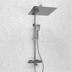 Душевая система с термостатом Wasserkraft Thermo A199.119.126.010.CH хром 44778