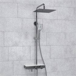 Душевая система с термостатом Wasserkraft Thermo A113.118.126.CH хром 44788