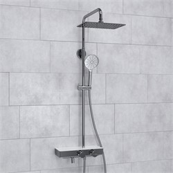 Душевая система с термостатом Wasserkraft Thermo A113.069.127.CH хром 44792
