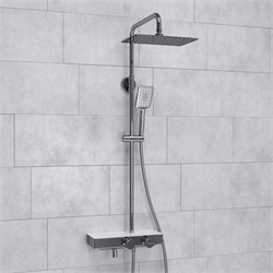 Душевая система с термостатом Wasserkraft Thermo A113.069.126.CH хром 44796
