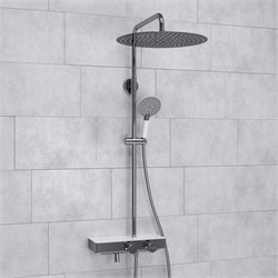 Душевая система с термостатом Wasserkraft Thermo A113.117.058.CH хром 44797