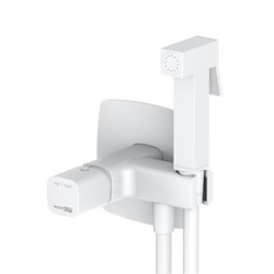 Гигиенический душ скрытого монтажа WasserKraft Saale 9538 белый матовый 44829