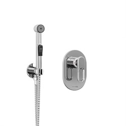 Гигиенический душ скрытого монтажа WasserKRAFT Kammel A111857 хром 19690