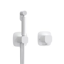 Гигиенический душ скрытого монтажа WasserKRAFT Saale  A9551.328.243.232 белый матовый 44836