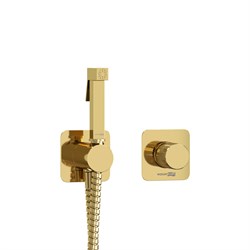 Гигиенический душ скрытого монтажа WasserKRAFT Ems A7651.280.238.216 золото глянец 44839