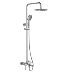 Душевая система со смесителем Wasserkraft Wern A14201 никель 41586