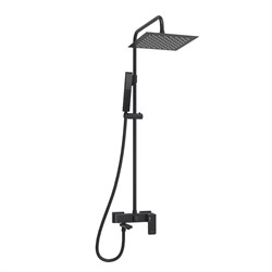 Душевая система со смесителем Wasserkraft Abens A277.255.218.BM черная матовая 44864