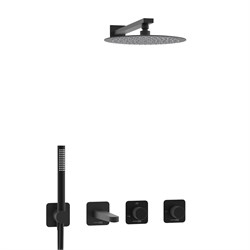 Душевая система скрытого монтажа Wasserkraft Fulda A5251.300.301.219.258.302.242.217 черная матовая 44960