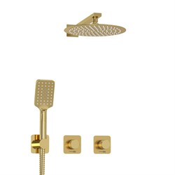 Душевая система скрытого монтажа Wasserkraft Schunter A8251.306.180.259.285.194.201 золото матовое 44970