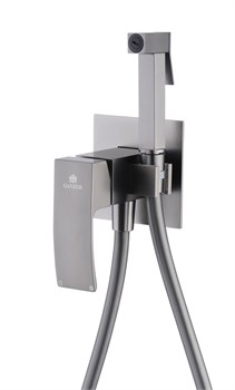 Гигиенический душ скрытого монтажа GANZER GZ44157-Q графит 45052