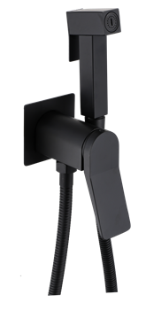 Гигиенический душ скрытого монтажа Hansen PRO HL60099-C черный матовый 45056