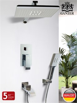 Душевая система скрытого монтажа Ganzer GZ44065  хром 41402