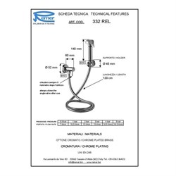 купить Гигиенический душ Remer RR 332 REL в Москве